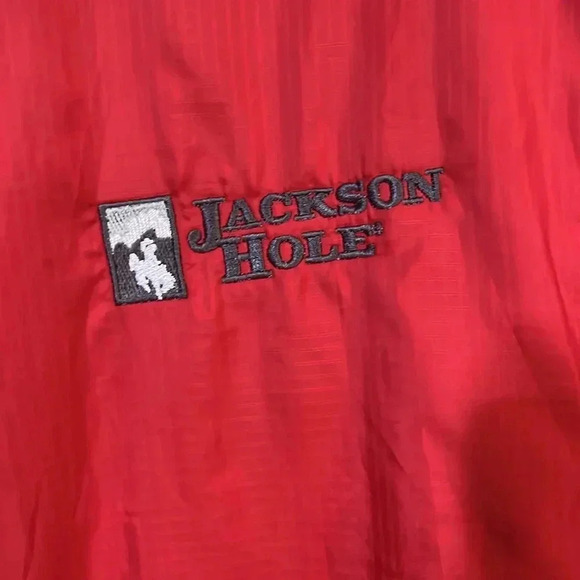 Marmot Wind Breaker Jacket Red & Gray Outdoor Spring Running‎ Hiking Camping - Picture 4 of 11